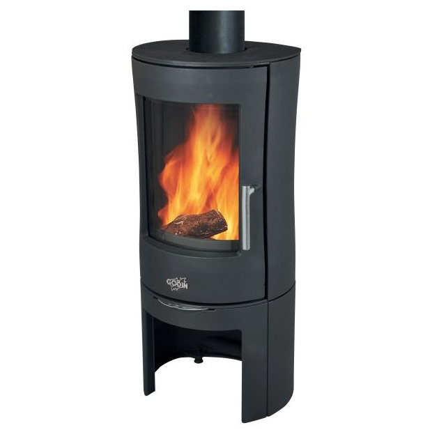 poele-a-bois-godin-le-silinda-388114-65kw-peint-anthracite-p-image-1083525-grande